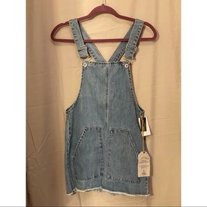 NEW Vanilla Star Blue Jean Overall Dress| Size 1